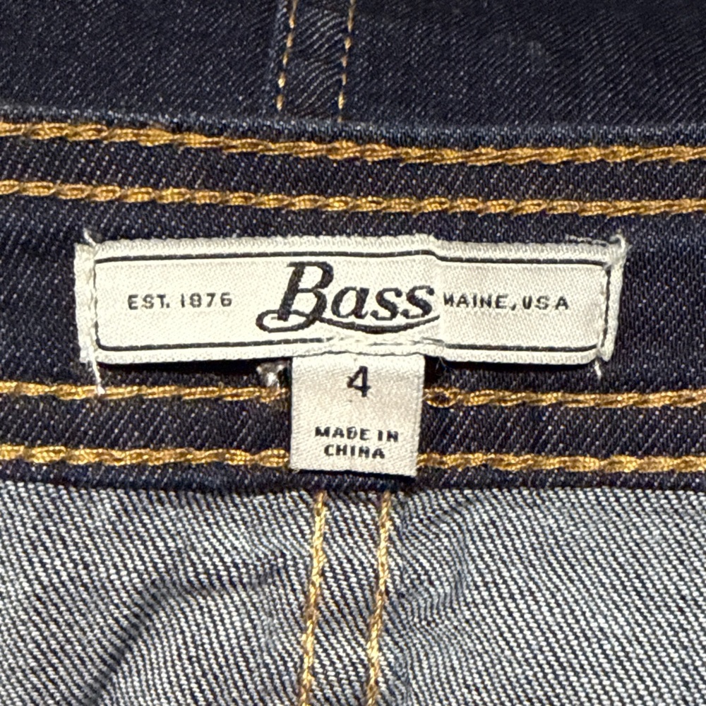 G.H. Bass & Co. button from denim mini skirt - Picture 7 of 7